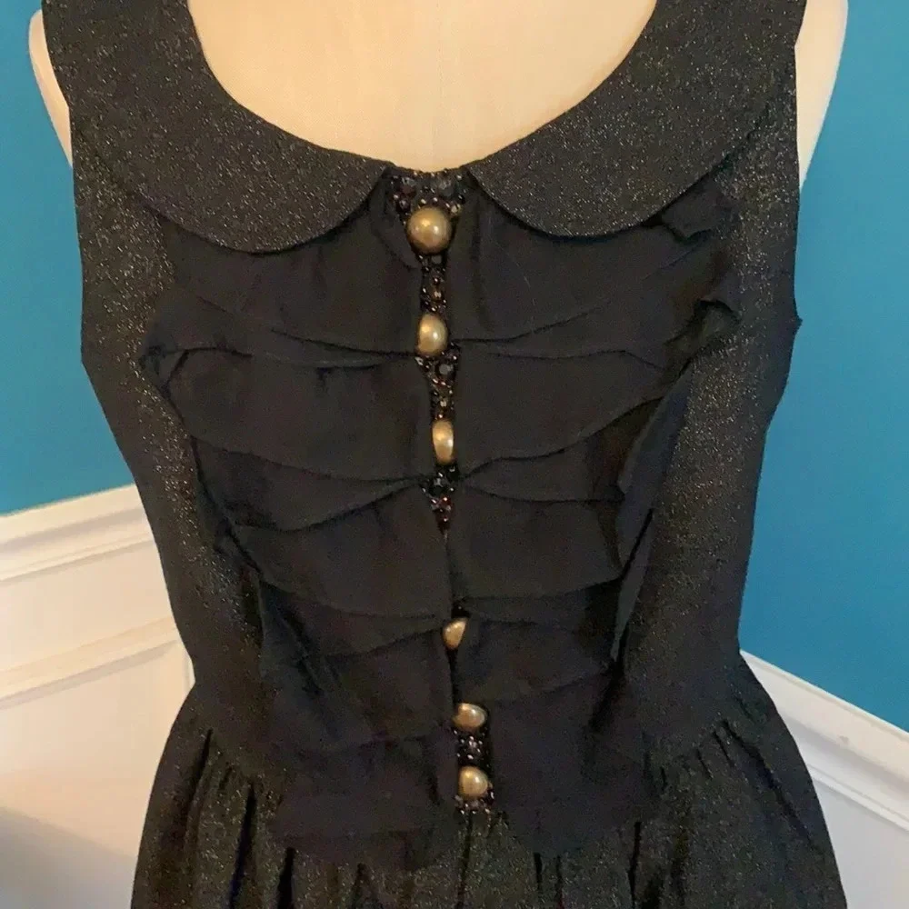 Women’s Kensie black sleeveless dress, size 8 - Picture 2 of 3